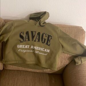 Salvage Green Military-Inspired Jacket